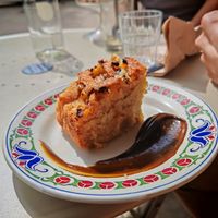 Apple cake at Café Augustin in Rouen