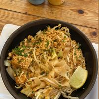 Vegan Pad Thai at My Little Warung in Grenoble
