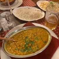 Dahl lentilles jaunes at Restaurant Bombay in Grenoble
