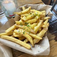 Fries of Glory (veganised)  at The Woods in Worthing