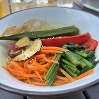 Vegan curry ramen  at Musoshin Ramen in Toronto