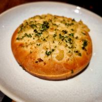 Vegan garlic bread at Caffe Primo in Modbury