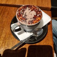 Soy cappacino at Caffe Primo in Modbury