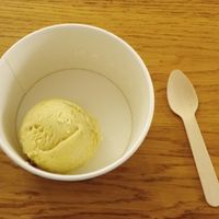 Vegan vanilla at Grycan -  in Gdansk