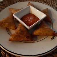 Starter / Sambusa at Gonder in Madrid