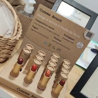 lipstick
 at Comme Avant in Paris