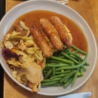 Cumberland Sausage Curl (Vegan Version) at The Sun Inn in Penrith