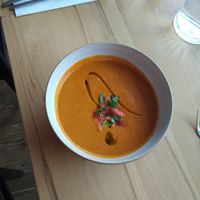 Watermelon Gazpacho at bröselei in Vienna