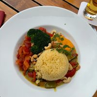 Main dish "AK Superbowl", an exquisite mix of many different tastes 😋 at Alte Kanzlei in Stuttgart