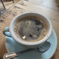 Long black.  at Leo's Beanery in Edinburgh