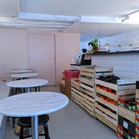 Seating area at Love Juice Bar - Grenelle in Paris
