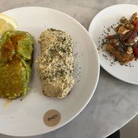 Three types of toast  at Love Juice Bar - Grenelle in Paris