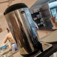 Water fountain at Love Juice Bar - Grenelle in Paris