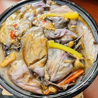 “鱼香茄子” made vegan  at Silver Wok in Kingston