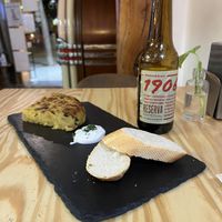 Tortilla  at Santa y Pura in Madrid