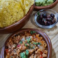 Nachos at Santa y Pura in Madrid