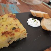 Spanish tortilla at Santa y Pura in Madrid