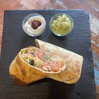 Burrito  at Santa y Pura in Madrid