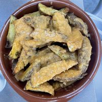 Patatas bravas (big portion)  at Santa y Pura in Madrid