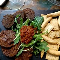 Tabla que quita el sentido. at Santa y Pura in Madrid