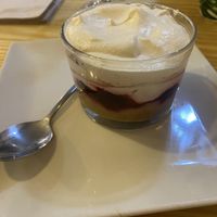 Forest fruit cheese cake   at Santa y Pura in Madrid