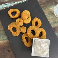 calamari  at Santa y Pura in Madrid