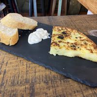 Spanish Omelette  at Santa y Pura in Madrid