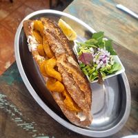 Bocata de calamares. at Santa y Pura in Madrid