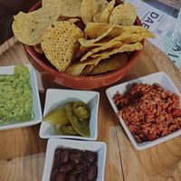 nachos at Santa y Pura in Madrid