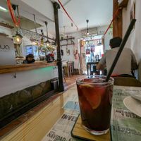 Tinto de verano at Santa y Pura in Madrid