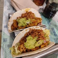 Tacos at Santa y Pura in Madrid