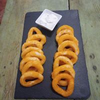 Vegan calamari, Santa y Pura, 7 November 2024 at Santa y Pura in Madrid