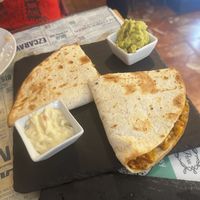 Quesadillas  at Santa y Pura in Madrid