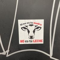 🐄❤️  at Santa y Pura in Madrid