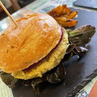 Animanaturalis burger   at Santa y Pura in Madrid