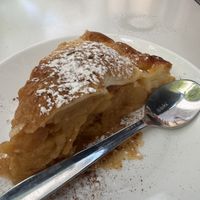 Apple pie  at Santa y Pura in Madrid
