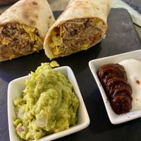 Burrito  at Santa y Pura in Madrid