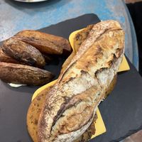 Bocadillo de lomo queso y pimiento   at Santa y Pura in Madrid
