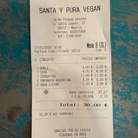   at Santa y Pura in Madrid
