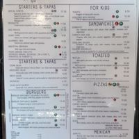 Menu  at Santa y Pura in Madrid