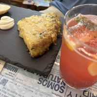 Potato omelettte  at Santa y Pura in Madrid