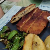 cachopo at Santa y Pura in Madrid
