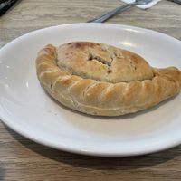 Yes, it’s a picture of a pasty  at The Lyndhurst Tea House in Lyndhurst