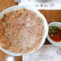 Acorn pancakes at Nanulteo - 나눌터 in Suncheon