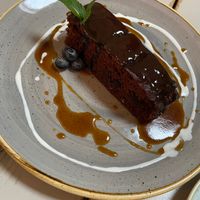 Sticky toffee pudding  at Harp & Crown in Corsham