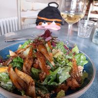 Caesar salad at Harp & Crown in Corsham