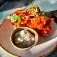 Cauliflower wings at Harp & Crown in Corsham