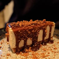 Biscoff cheesecake at Harp & Crown in Corsham
