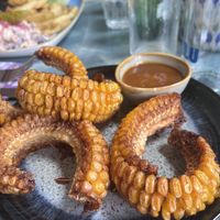 I loved these. Full of flavour and great side dish  at Harp & Crown in Corsham