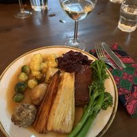 Meatless roast  at Harp & Crown in Corsham